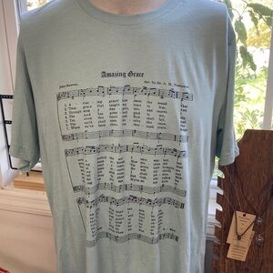 Amazing Grace music comfort color Bella Canvas t shirt NEW Men or Women Unisex